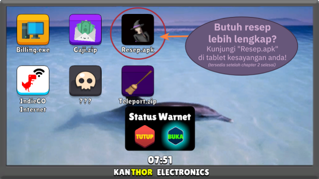 resep.apk di tablet