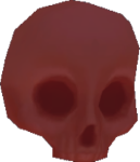 tengkorak merah